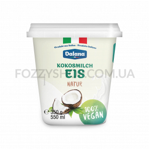 Мороженое Dalana с кокосовым молоком веганское