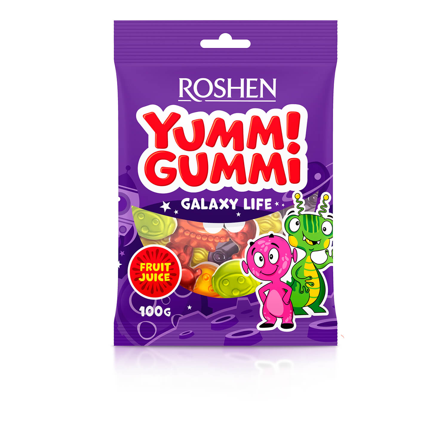Конфеты Roshen Yummi Gummi Galaxy Life желейные в Харькове с доставкой ...