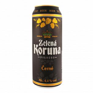 Пиво Zelena Koruna Cerne...