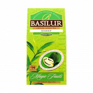 Чай зелений Basilur з саусепом