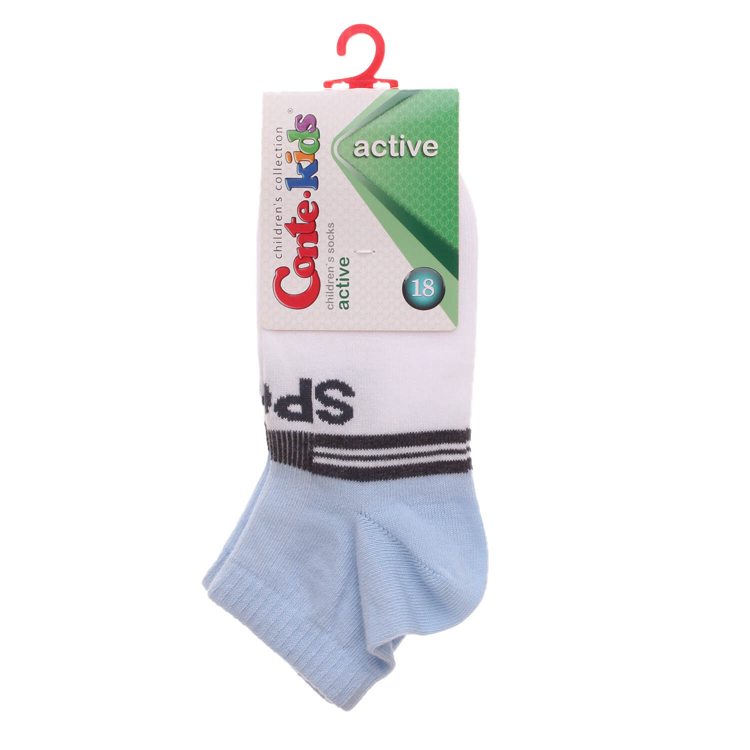 Носки детские Conte-kids Active 13С34 бело-голубые р.18 311 в Харькове и  пригороде: купить по хорошей цене с доставкой. Розница, фасовка шт