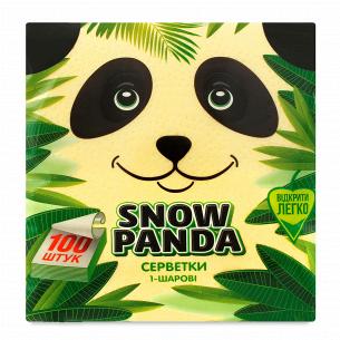 Серветки Сніжна панда...