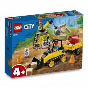 Конструктор Lego City Будівельний бульдозер 60252
