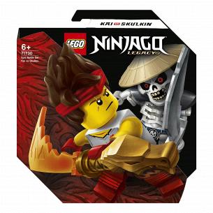 Конструктор Lego Ninjago Кай проти Скалкіна 71730