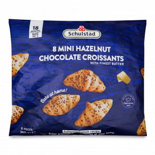 Круассаны-мини Schulstad с ореховой начинкой и шоколадными кусочками