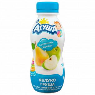 Йогурт Агуша детский яблоко-груша с 8 месяцев 2,7%
