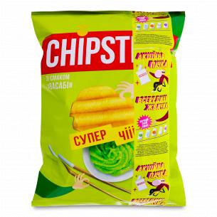 Чипсы Chipster`s волнистые со вкусом васаби
