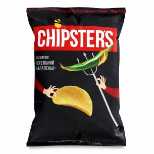 Чипсы Chipster`s со вкусом адского халапеньо