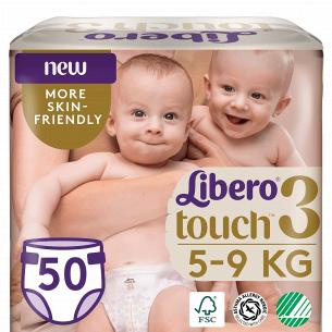 Подгузники детские Libero Touch 3  4-8кг