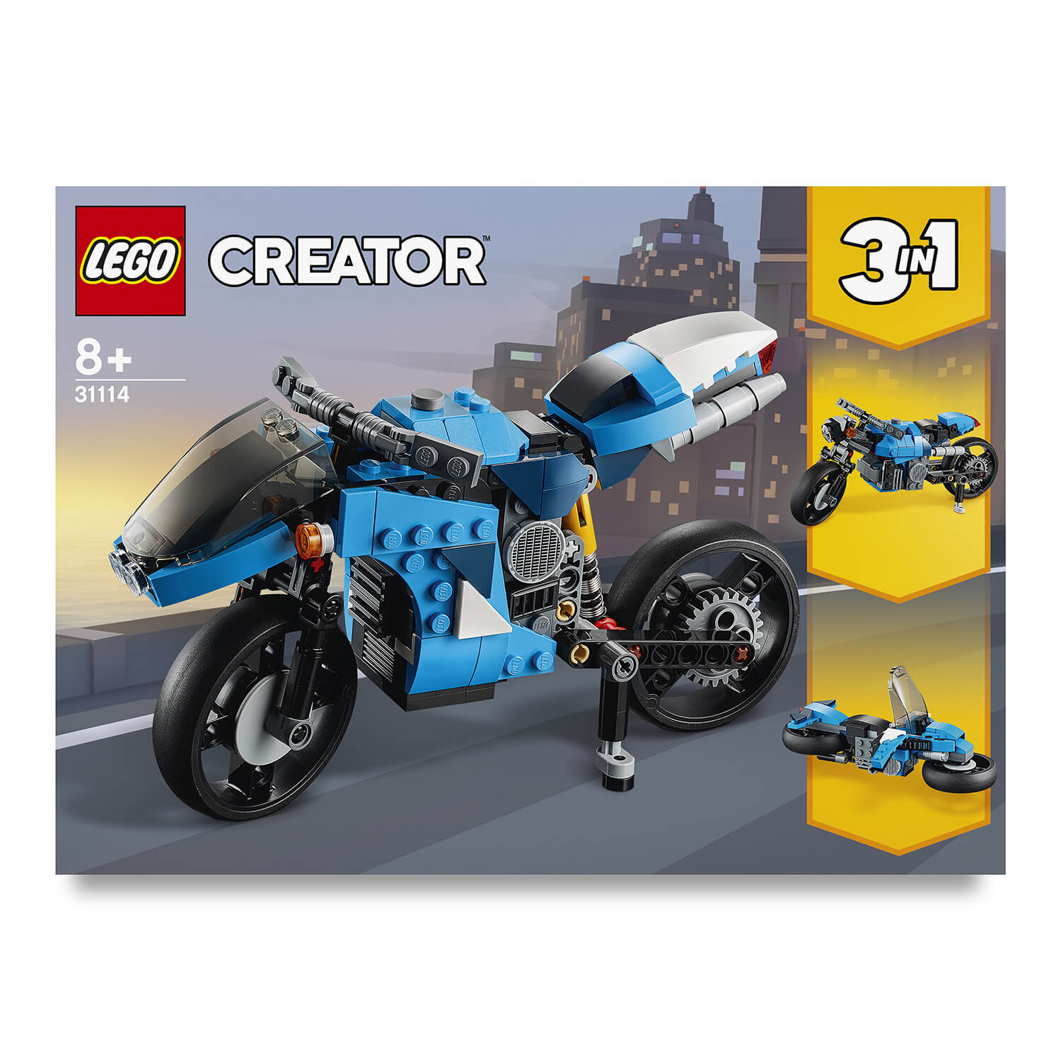 Конструктор LEGO Creator 3в1 Супер мотоцикл 31114 в Харкові і ...
