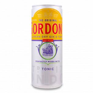 Напиток слабоалкогольный Gordon`s Gin&Tonic ж/б