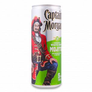 Напиток слабоалкогольный Captain Morgan White Mojito ж/б
