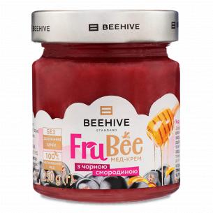 Мед-крем Beehive FruBee з чорною смородиною