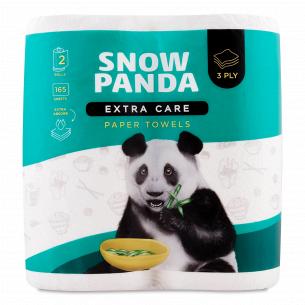 Рушники паперові Сніжна панда Extra Care 3-шарові