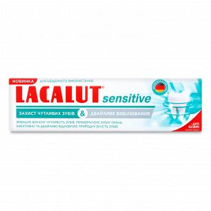 Паста зубна Lacalut Sensitive Захист чутливих зубів і Дбайливе вибілювання