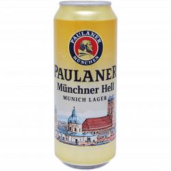 Пиво Paulaner Original Munchner светлое ж/б