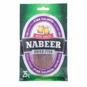 Горбуша "Пивний Nabeer" соломка солено-сушеная