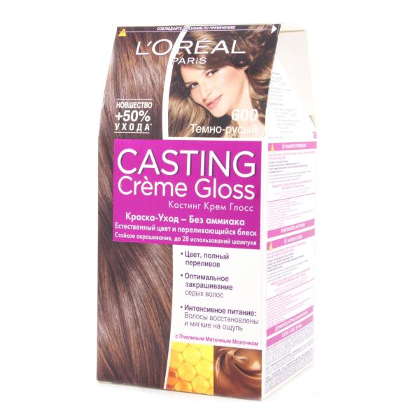 Краска для волос L`Oreal CASTING Creme Gloss тон 600