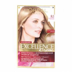 Краска для волос L`Oreal Excellence тон 8.1 