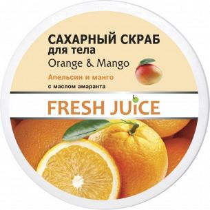 Скраб для тела Fresh Juice Orange&Mango сахарный