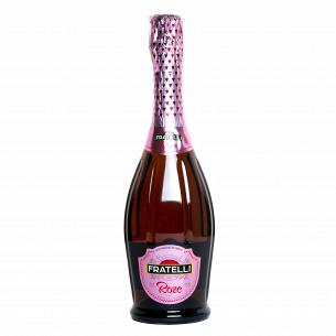 Вино игристое Fratelli Rose розовое полусладкое