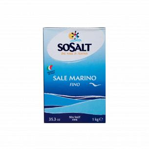 Соль Sosalt морская мелкого помола