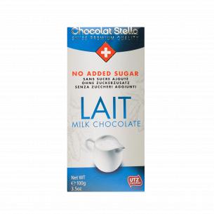 Шоколад молочный Chocolat Stella без сахара