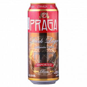 Пиво Praga темне м/б