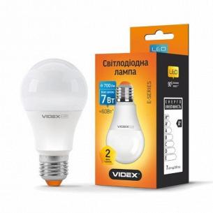 Лампа Videx LED A60е 7W 4100K 220V E27