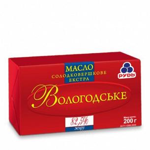Масло сливочное Вологодское ГОСТ 82.5%