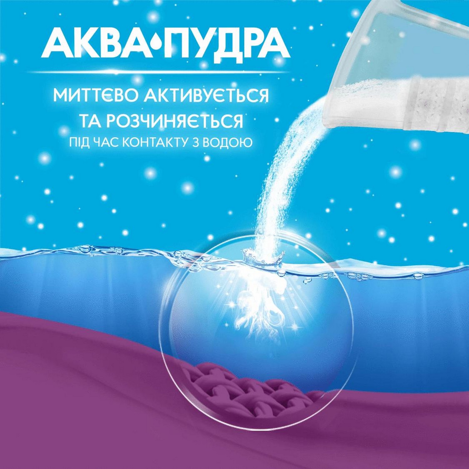 Порошок для стирки Gala Color АкваПуд морская свежесть в Киеве и ...