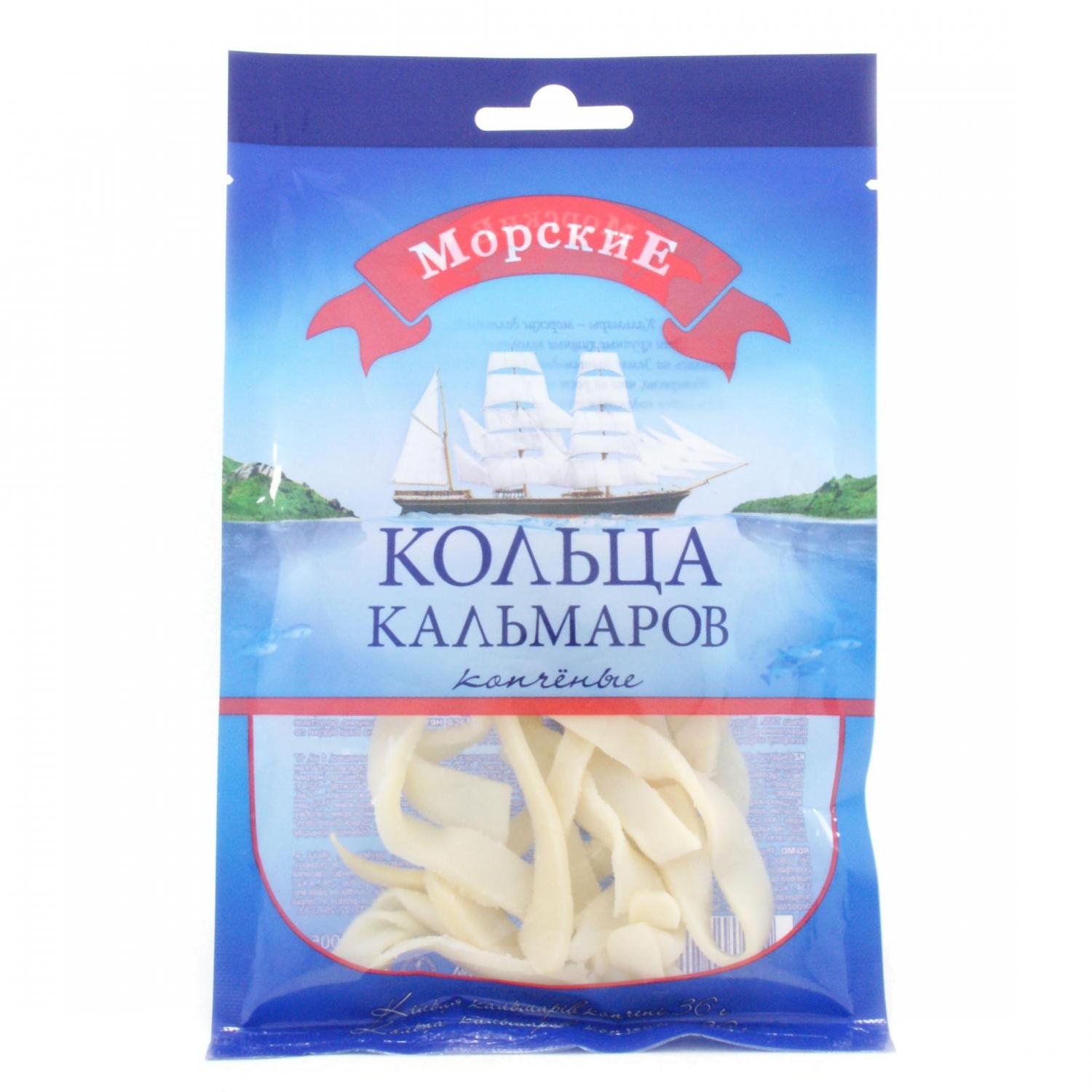 Кальмар кольца Морские копченые в Кременчуге с доставкой по доступным ценам