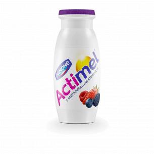Продукт кисломолочный Actimel лесные ягоды 1,5% бутылка