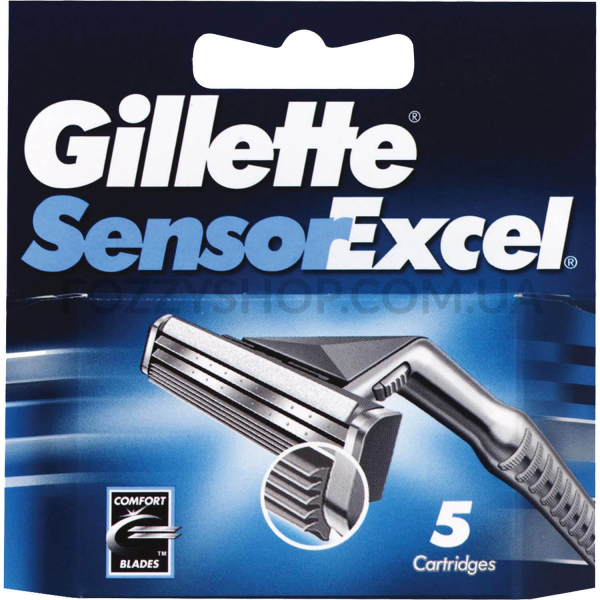 Сменные картриджи Gillette SENSOR Excel (5 шт)