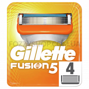 Сменные картриджи для бритья Gillette Fusion5 (4 шт)