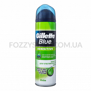 Гель для бритья Gillette Blue Sensitive чувст/кожа