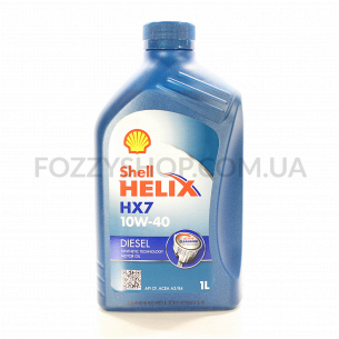 Масло Shell Helix Diesel HX7 10w40