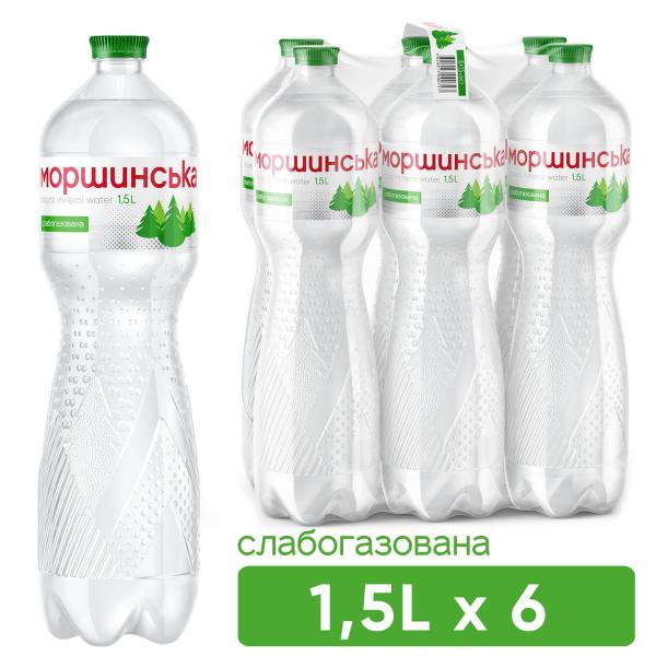 Вода минеральная Моршинская слабогазированная 1,5л в Одессе и пригороде ...