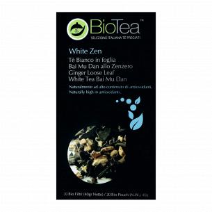 Чай білий BioTea з імбирем