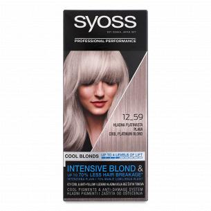 Фарба для волосся Syoss BaseLine 12-59 Холодний Платиновий блонд