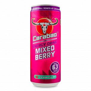 Напиток энергетический Carabao Mixed Berry безалкогольный