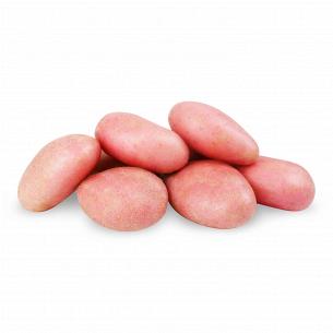 Картофель розовый ранний мытый