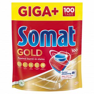 Таблетки для посудомоечных машин Somat Gold Giga Plus