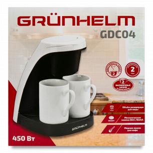 Кавоварка Grunhelm GDC04 + чашки