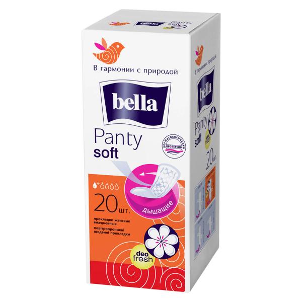 Прокладки гигиенические ежедневные Bella Panty Soft Deo Fresh New