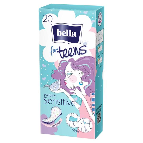 Прокладки гигиенические ежедневные Bella For Teens Sensitive