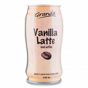Напиток кофейный Granda Vanilla Latte ж/б