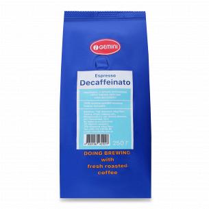 Кофе зерно Gemini Decaffeinato жареный