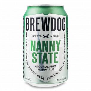 Пиво BrewDog NannyState светлое безалкогольное ж/б