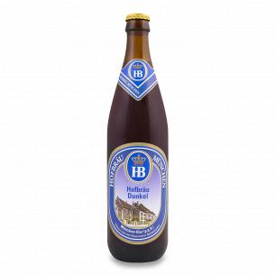Пиво Hofbrau Dunkel пшеничное темное